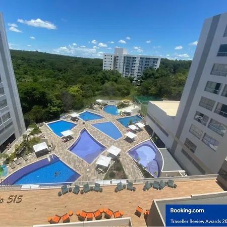 Flat Park Veredas Com Vista Piscina Frigobar E Fogao Rio Quente Exterior photo