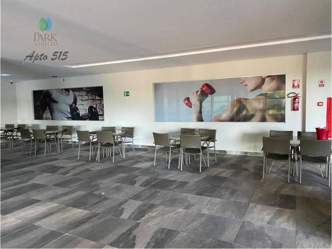 Flat Park Veredas Com Vista Piscina Frigobar E Fogao