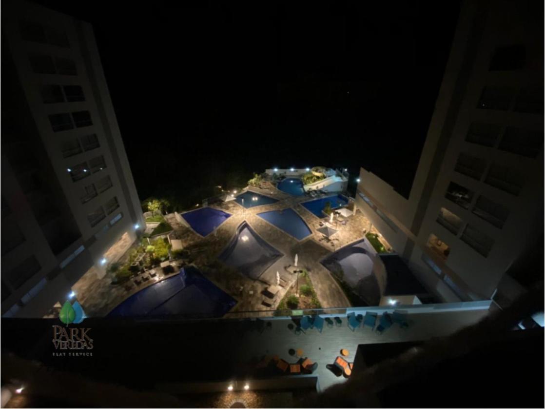 Flat Park Veredas Com Vista Piscina Frigobar E Fogao Apartment *